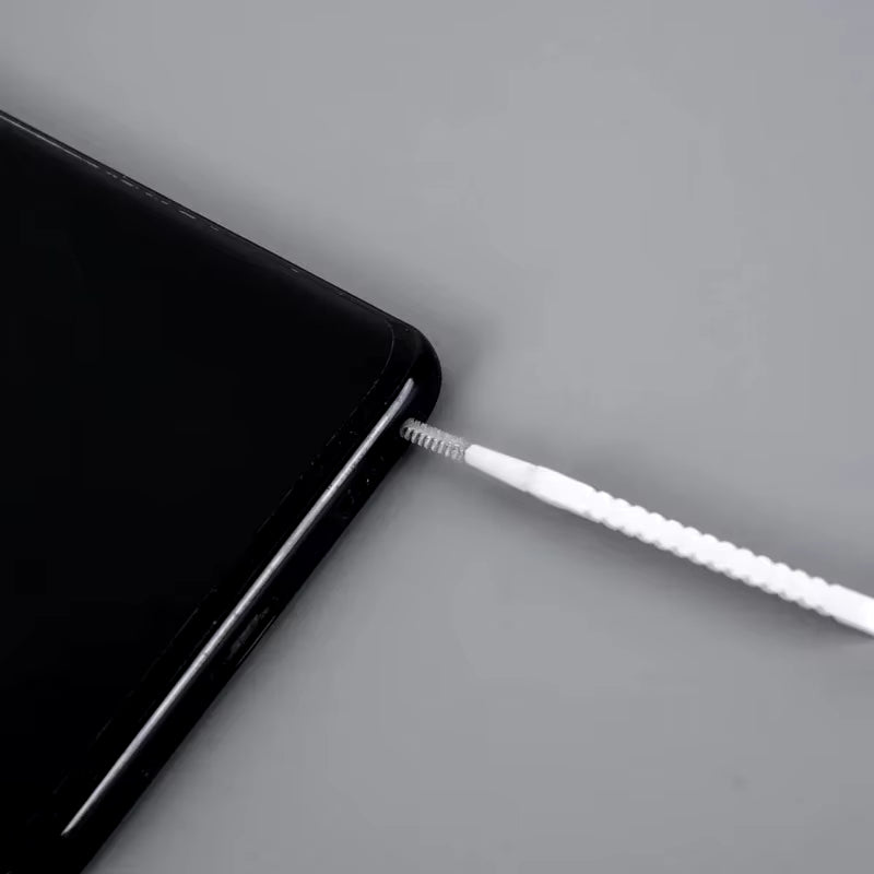 Cell Phone Charging Port Dust Plug with Cleaning Brush for Iphone 17 16 14 13 Pro Max plus Samsung Xiaomi IOS Type C Cleaner Set